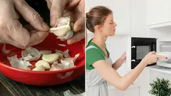 Jak rychle oloupat česnek: jednoduchý trik s mikrovlnkou za 10 sekund