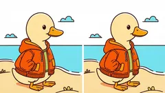 Hlavolam: Stihnete najít 3 rozdíly na obrázku s kachnou v bundě za 36 sekund?